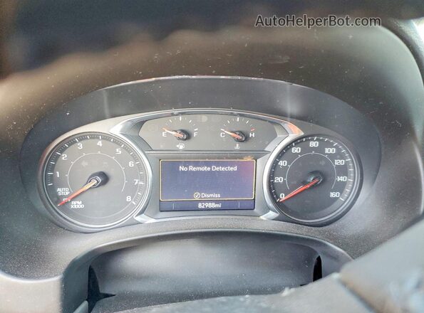 3GKALVEV6LL277518 2020 GMC TERRAIN Белый Вид щитка приборов