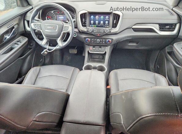 3GKALVEV6ML344586 2021 GMC TERRAIN Gray Dashboard view