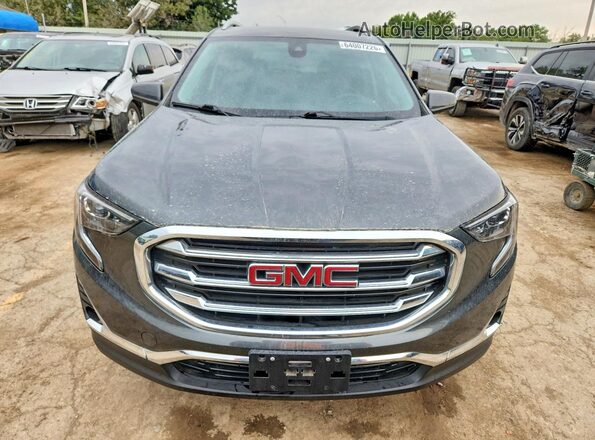 3GKALVEV6ML344586 2021 GMC TERRAIN Gray Front view