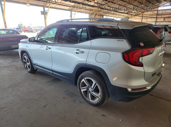 3GKALVEV6ML366815 2021 GMC TERRAIN Silver Rear left