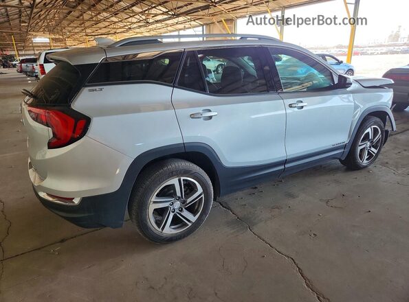 3GKALVEV6ML366815 2021 GMC TERRAIN Silver Rear right