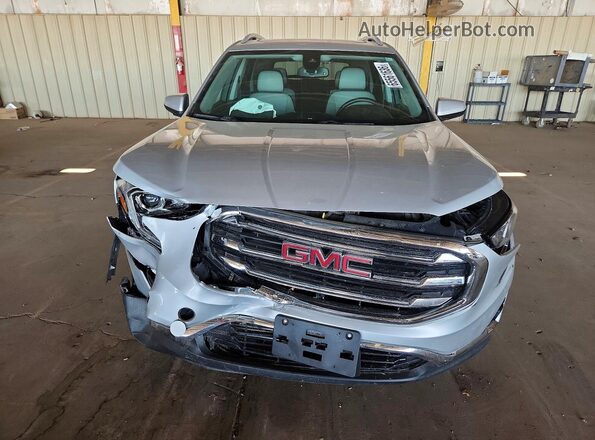 3GKALVEV6ML366815 2021 GMC TERRAIN Silver Front view