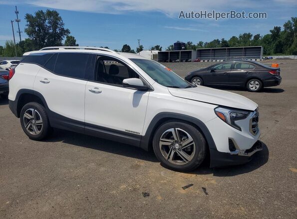 3GKALVEV6ML391245 2021 GMC TERRAIN White Delantero derecho
