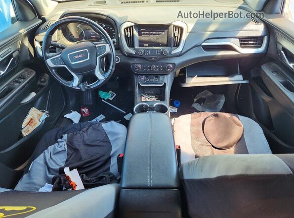 3GKALVEV6ML391245 2021 GMC TERRAIN White Vista del salpicadero