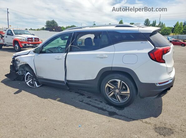 3GKALVEV6ML391245 2021 GMC TERRAIN White Trasero izquierdo