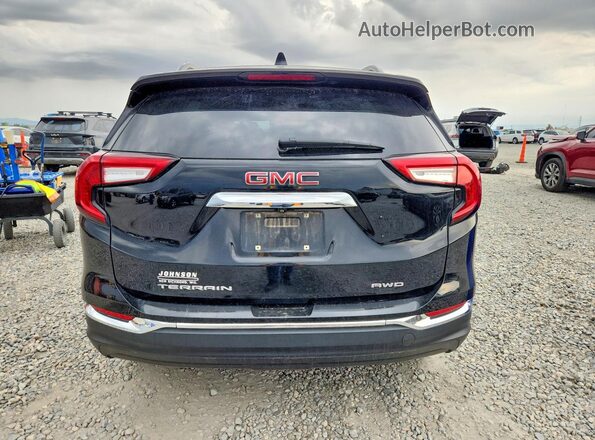 3GKALVEV6NL188888 2022 GMC TERRAIN Black Widok z tyłu