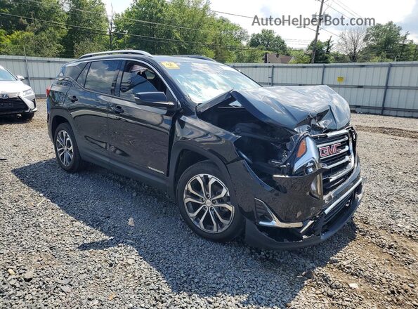 3GKALVEV7ML310981 2021 GMC TERRAIN Black Передня права чверть