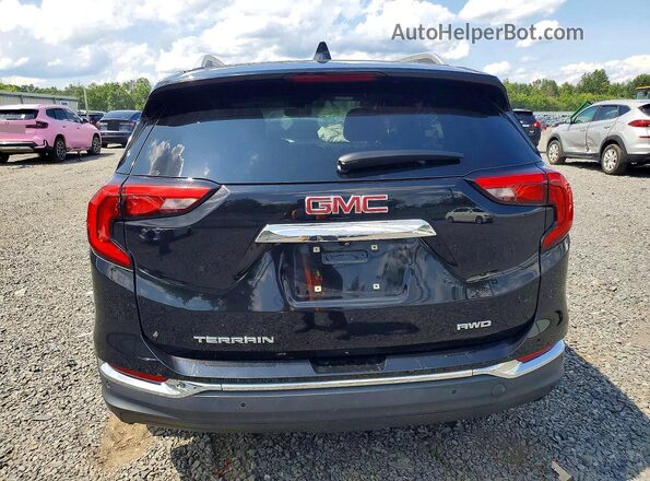 3GKALVEV7ML310981 2021 GMC TERRAIN Black Вид ззаду