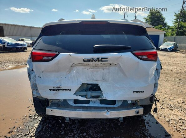 3GKALVEV7ML351448 2021 GMC TERRAIN Белый Вид сзади