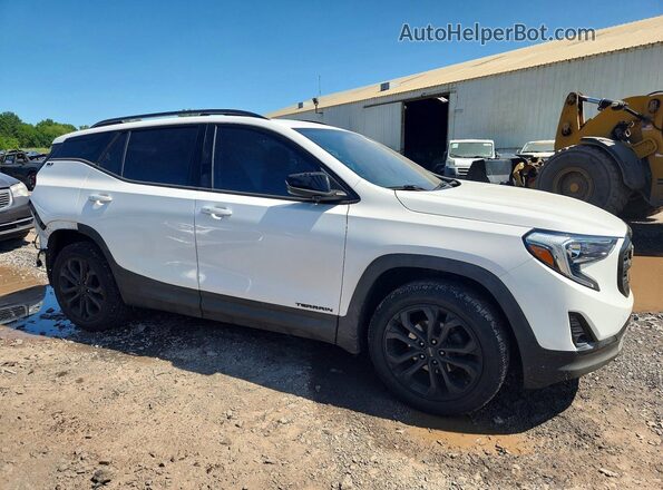 3GKALVEV7ML351448 2021 GMC TERRAIN Белый Передняя правая четверть