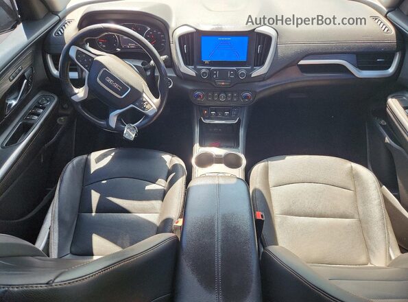 3GKALVEV7ML351448 2021 GMC TERRAIN Белый Вид панели приборов