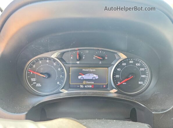 3GKALVEV7ML351448 2021 GMC TERRAIN Белый Вид щитка приборов