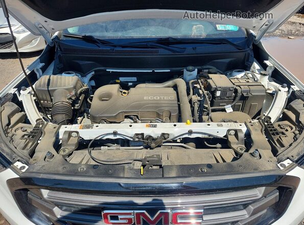 3GKALVEV7ML351448 2021 GMC TERRAIN Белый Вид подкапотного пространства