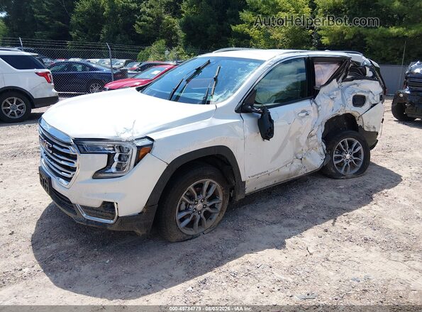 3GKALVEV7NL150277 2022 GMC TERRAIN White წინა მარცხენა ხედი სამი მეოთხედიდან