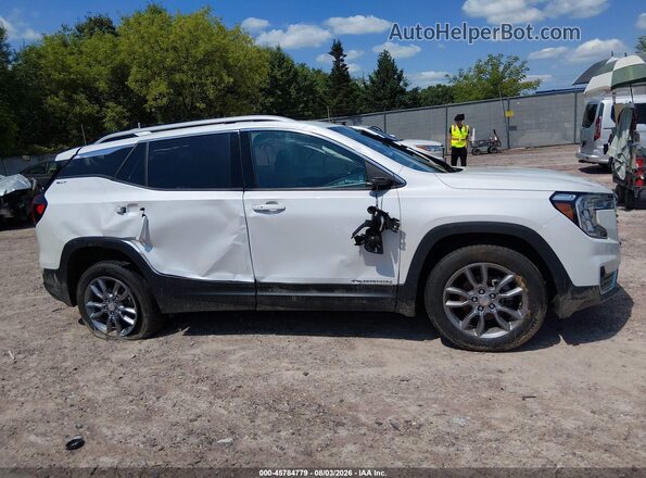 3GKALVEV7NL150277 2022 GMC TERRAIN White სალონის 360-გრადუსიანი ხედი