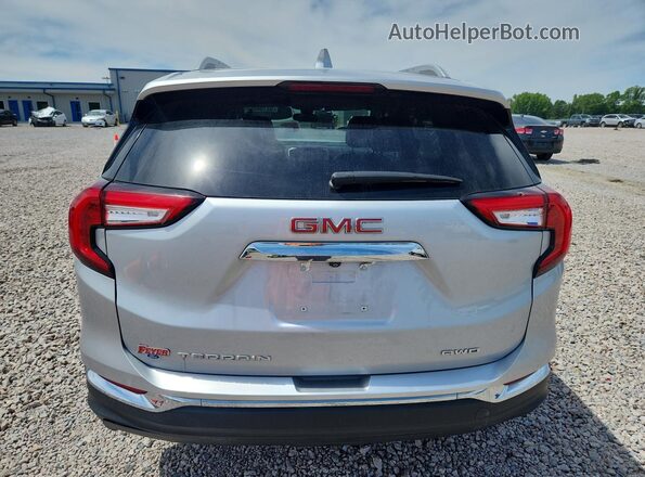 3GKALVEV7NL193503 2022 GMC TERRAIN Серебряный Вид сзади