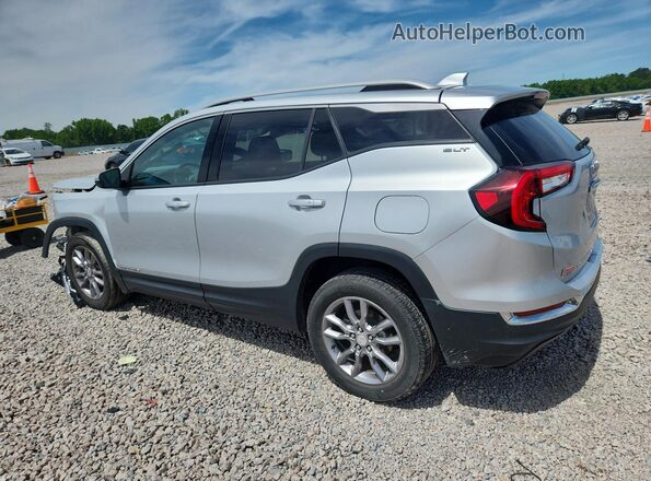 3GKALVEV7NL193503 2022 GMC TERRAIN Серебряный Задняя левая четверть