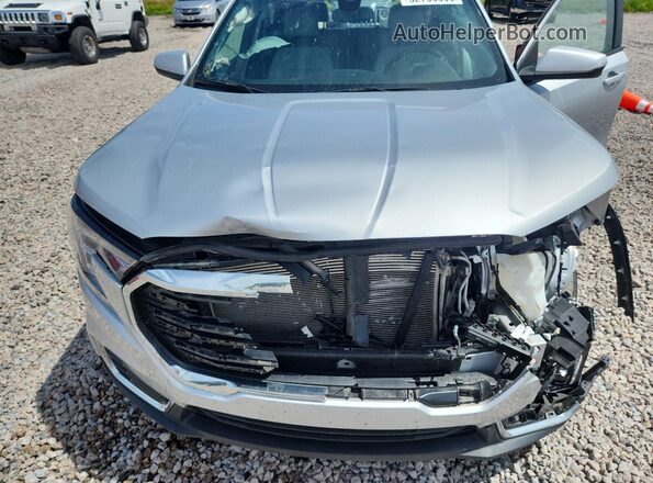 3GKALVEV7NL193503 2022 GMC TERRAIN Серебряный Вид подкапотного пространства