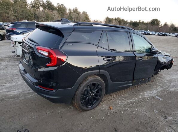 3GKALVEV7NL295447 2022 GMC TERRAIN Black Задня права чверть