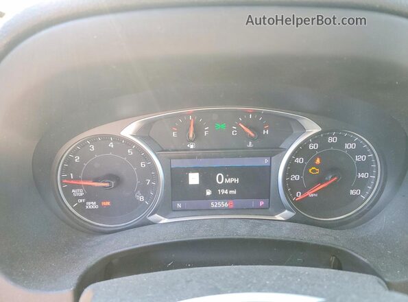 3GKALVEV8ML317440 2021 GMC TERRAIN Серый Вид щитка приборов