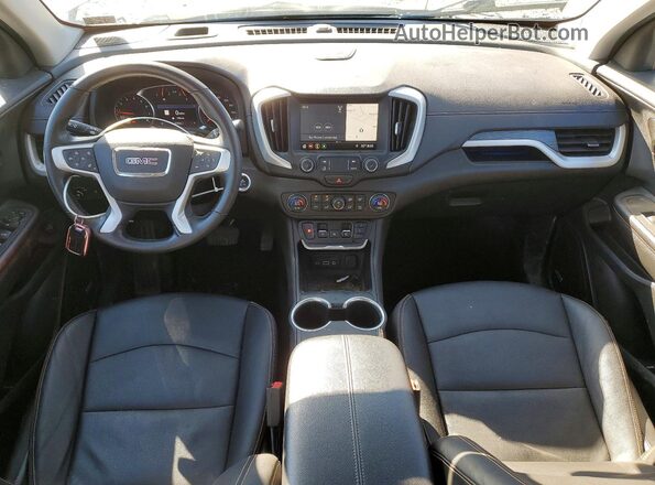3GKALVEV8ML317440 2021 GMC TERRAIN Серый Вид панели приборов