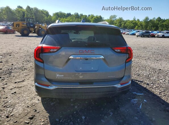 3GKALVEV8ML317440 2021 GMC TERRAIN Серый Вид сзади