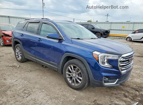 3GKALVEV8NL126604 2022 GMC TERRAIN Blue Przód prawy