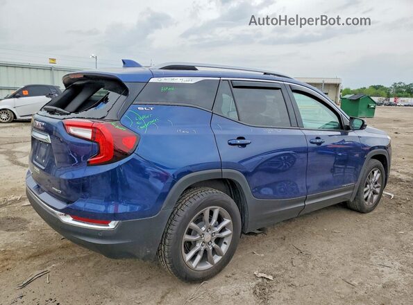 3GKALVEV8NL126604 2022 GMC TERRAIN Blue Tył prawy