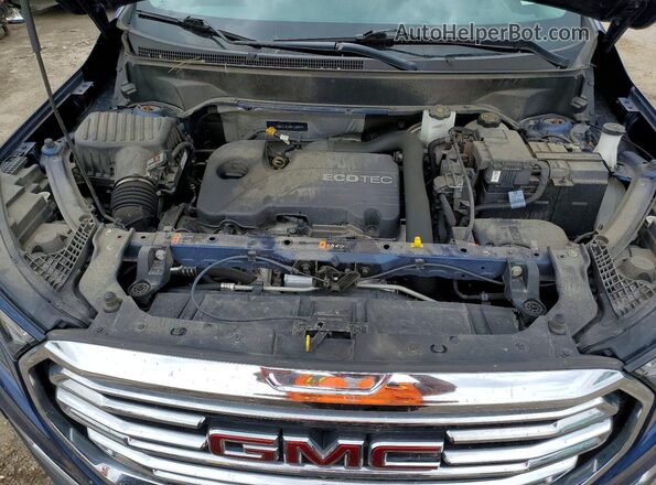 3GKALVEV8NL126604 2022 GMC TERRAIN Blue Widok komory silnika