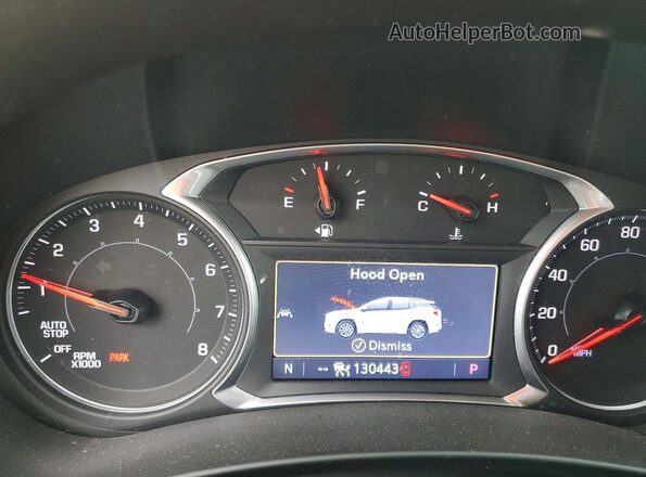 3GKALVEV8NL126604 2022 GMC TERRAIN Blue Widok zestawu wskaźników