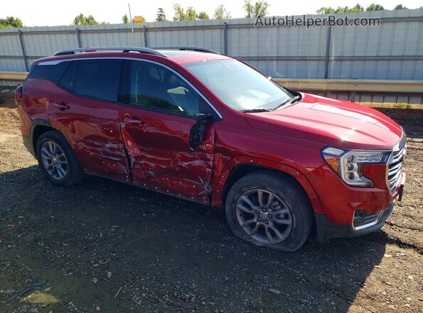 3GKALVEV8NL159280 2022 GMC TERRAIN Red Առջևի աջ