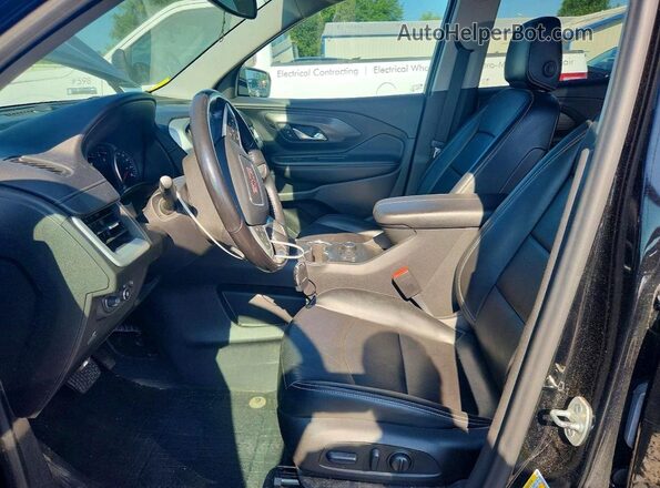3GKALVEV8NL162616 2022 GMC TERRAIN Black Front interior view