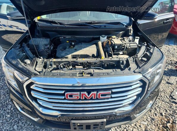 3GKALVEV8NL162616 2022 GMC TERRAIN Black Rear interior view