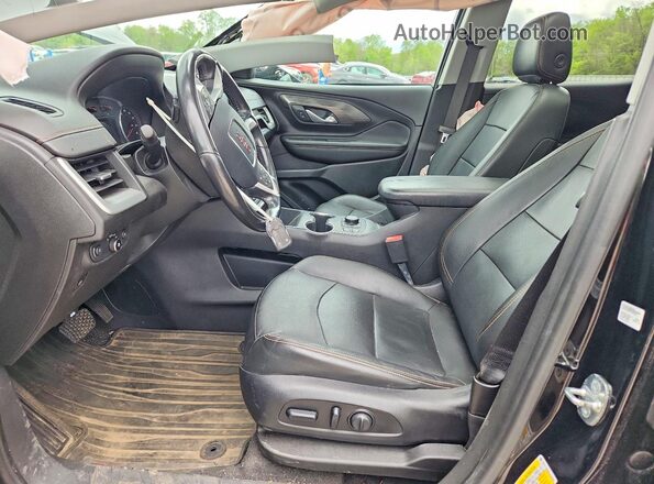 3GKALVEV9LL217619 2020 GMC TERRAIN Black Вид салону спереду