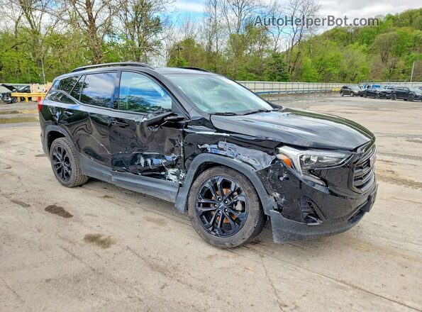 3GKALVEV9LL217619 2020 GMC TERRAIN Black Передня права чверть