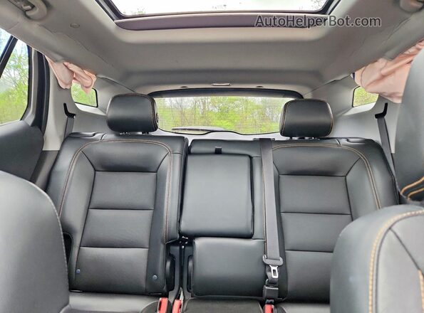 3GKALVEV9LL217619 2020 GMC TERRAIN Black Вид задніх сидінь