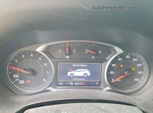 3GKALVEV9ML381132 2021 GMC TERRAIN White Vista del cuadro de instrumentos
