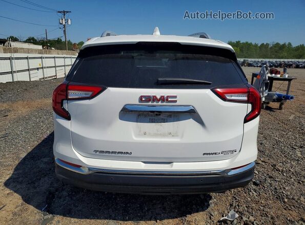 3GKALVEV9NL230342 2022 GMC TERRAIN White უკანა ხედი