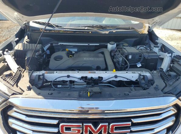 3GKALVEV9NL230342 2022 GMC TERRAIN White ძრავის განყოფილების ხედი