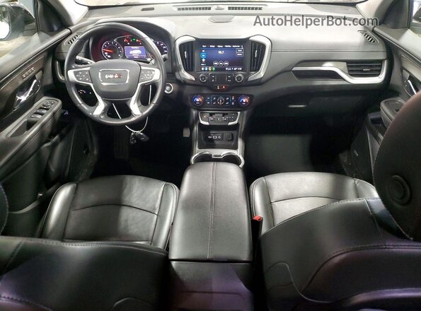 3GKALVEV9NL281310 2022 GMC TERRAIN White წინა პანელის ხედი