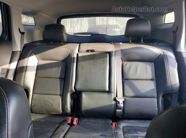 3GKALVEVXKL292666 2019 GMC TERRAIN Black Rear seats view