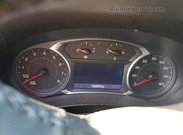 3GKALVEVXKL292666 2019 GMC TERRAIN Black Instrument cluster view
