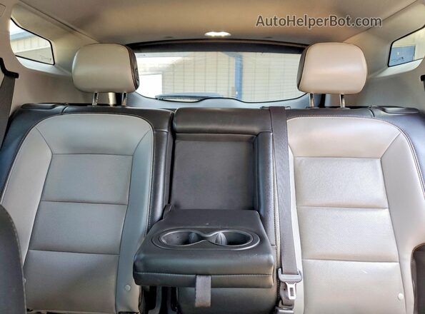 3GKALVEVXKL346547 2019 GMC TERRAIN Black Rear seats view