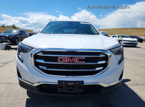 3GKALVEVXLL246658 2020 GMC TERRAIN White Դիմացի տեսք