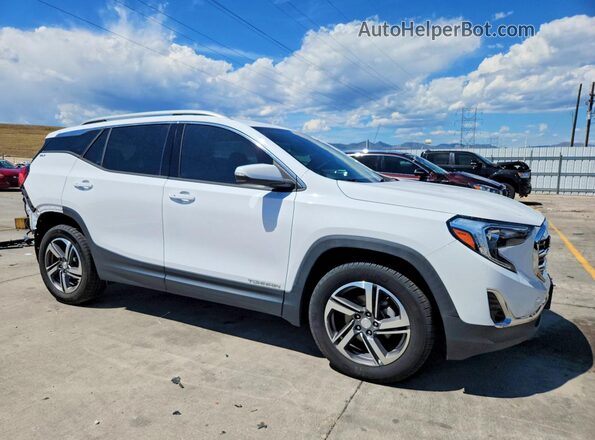 3GKALVEVXLL246658 2020 GMC TERRAIN White Առջևի աջ