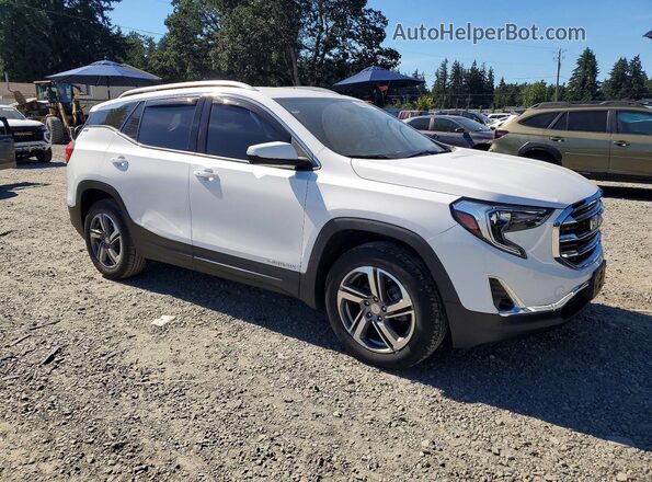 3GKALVEVXLL276632 2020 GMC TERRAIN White Przód prawy