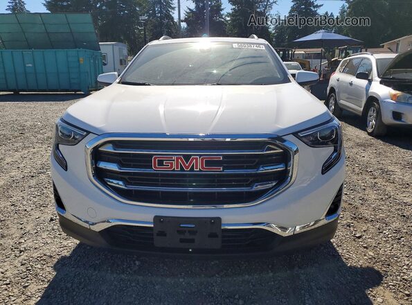 3GKALVEVXLL276632 2020 GMC TERRAIN White Widok z przodu