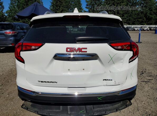 3GKALVEVXLL276632 2020 GMC TERRAIN White Widok z tyłu