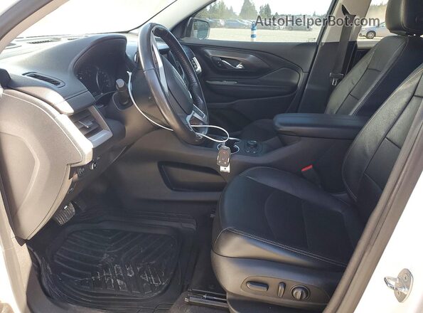 3GKALVEVXLL276632 2020 GMC TERRAIN White Widok wnętrza z przodu