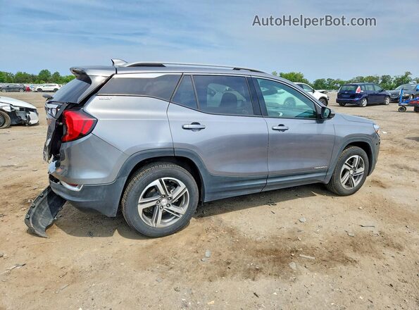 3GKALVEVXML334949 2021 GMC TERRAIN Серый Задняя правая четверть